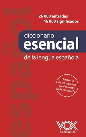 DICCIONARIO ESENCIAL DE LA LENGUA ESPAÑOLA | 9788499744377 | AA.DD. | Llibreria Drac - Llibreria d'Olot | Comprar llibres en català i castellà online