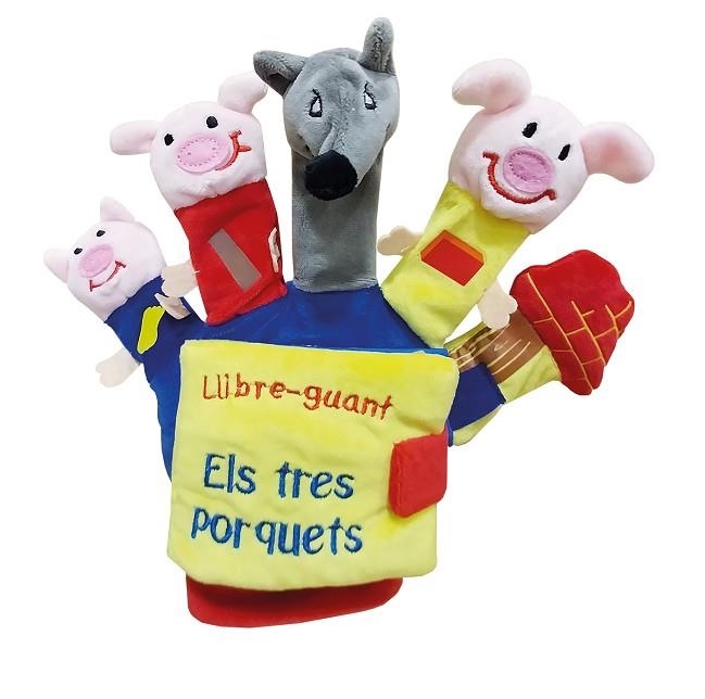 TRES PORQUETS I EL LLOP, ELS (LLIBRE GUANT) | 9788468373607 | AA.DD. | Llibreria Drac - Librería de Olot | Comprar libros en catalán y castellano online