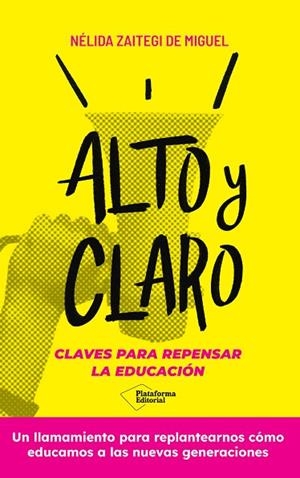 ALTO Y CLARO | 9791387568702 | ZAITEGI DE MIGUEL, NÉLIDA | Llibreria Drac - Librería de Olot | Comprar libros en catalán y castellano online