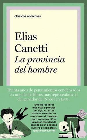 PROVINCIA DEL HOMBRE, LA | 9788430627998 | CANETTI, ELIAS | Llibreria Drac - Llibreria d'Olot | Comprar llibres en català i castellà online