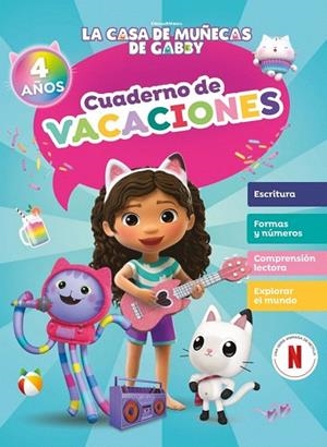 4 AÑOS (LA CASA DE MUÑECAS DE GABBY. CUADERNO DE VACACIONES) | 9788448870867 | LA CASA DE MUÑECAS DE GABBY | Llibreria Drac - Llibreria d'Olot | Comprar llibres en català i castellà online