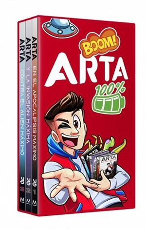 EDICIÓN ESPECIAL ESTUCHE CON: ARTA EN EL APOCALIPSIS MÁXIMO | ARTA Y LA INVASIÓN MÁXIMA | ARTA CONTRA EL ALIEN MÁXIMO (A | 9791387598495 | ARTA GAME | Llibreria Drac - Llibreria d'Olot | Comprar llibres en català i castellà online