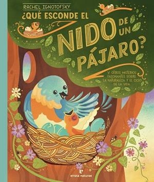 ¿QUÉ ESCONDE EL NIDO DE UN PÁJARO? | 9788419158970 | IGNOTOFSKY, RACHEL | Llibreria Drac - Llibreria d'Olot | Comprar llibres en català i castellà online