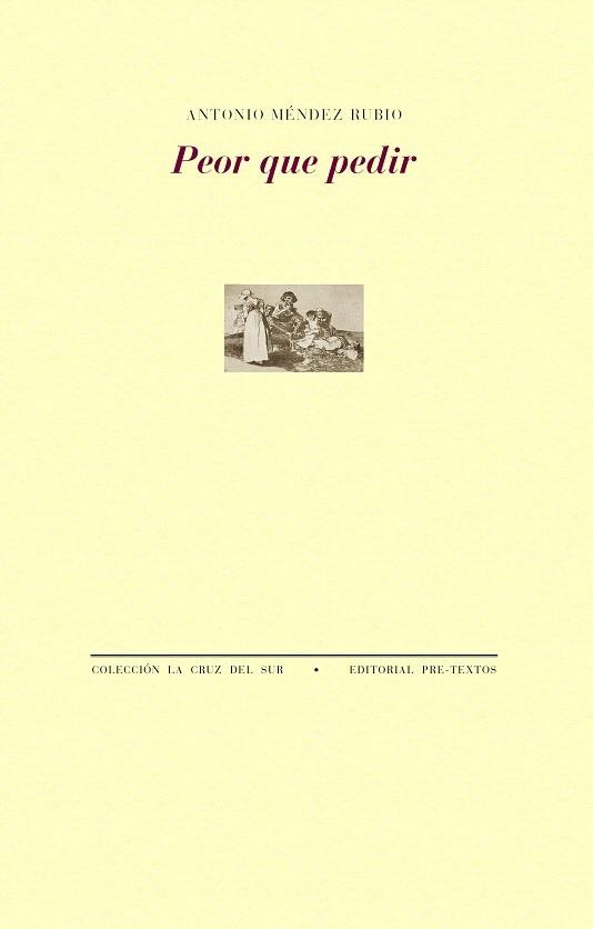 PEOR QUE PEDIR | 9788410309531 | MÉNDEZ RUBIO, ANTONIO | Llibreria Drac - Llibreria d'Olot | Comprar llibres en català i castellà online