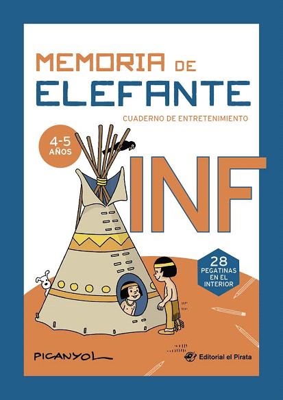 MEMORIA DE ELEFANTE DE 4 A 5 AÑOS | 9788419898586 | PICANYOL | Llibreria Drac - Llibreria d'Olot | Comprar llibres en català i castellà online