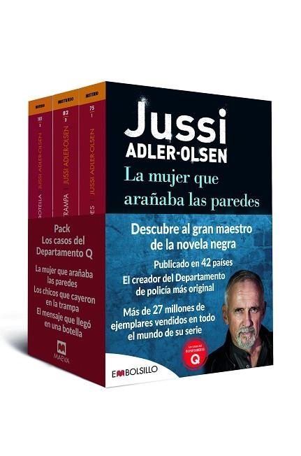 PACK DEPARTAMENTO Q (3 VOL) | 9788418185830 | ADLER-OLSEN, JUSSI | Llibreria Drac - Librería de Olot | Comprar libros en catalán y castellano online