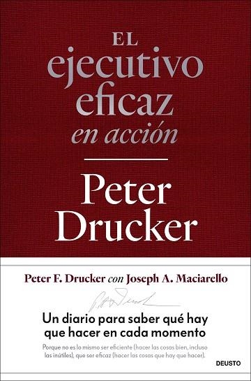 EJECUTIVO EFICAZ EN ACCIÓN, EL | 9788423438723 | DRUCKER, PETER | Llibreria Drac - Llibreria d'Olot | Comprar llibres en català i castellà online