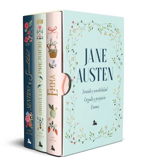 ESTUCHE JANE AUSTEN (3 VOLUMENES) | 9788408305200 | AUSTEN, JANE | Llibreria Drac - Librería de Olot | Comprar libros en catalán y castellano online