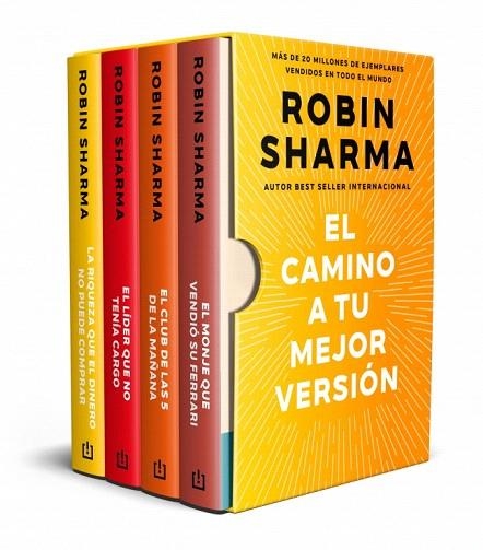 CAMINO A TU MEJOR VERSIÓN, EL (ESTUCHE 4 VOL.) | 9788466382267 | SHARMA, ROBIN | Llibreria Drac - Llibreria d'Olot | Comprar llibres en català i castellà online