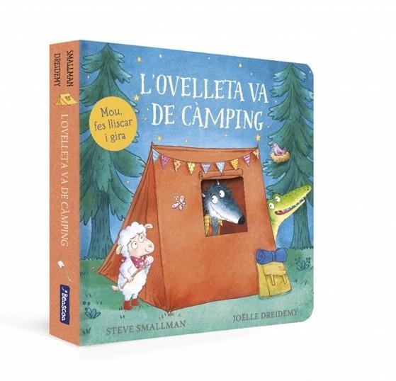 OVELLETA VA DE CÀMPING, L' (L'OVELLETA QUE VA VENIR A SOPAR. LLIBRE DE CARTRÓ) | 9788448870409 | SMALLMAN, STEVE | Llibreria Drac - Llibreria d'Olot | Comprar llibres en català i castellà online