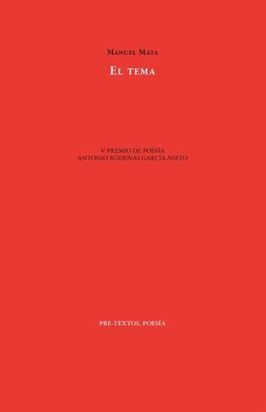 TEMA, EL | 9788410309616 | MATA PIÑEIRO, MANUEL | Llibreria Drac - Librería de Olot | Comprar libros en catalán y castellano online