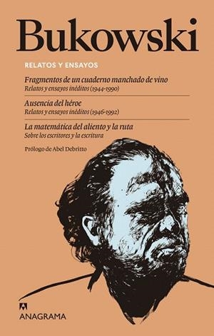 RELATOS Y ENSAYOS | 9788433946744 | BUKOWSKI, CHARLES | Llibreria Drac - Llibreria d'Olot | Comprar llibres en català i castellà online