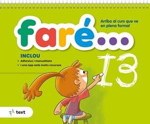FARÉ I3 | 9788441235632 | FARRÉ PARÍS, ÀNGELS | Llibreria Drac - Librería de Olot | Comprar libros en catalán y castellano online