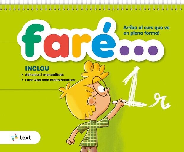 FARÉ 1R | 9788441235663 | FARRÉ PARÍS, ÀNGELS | Llibreria Drac - Llibreria d'Olot | Comprar llibres en català i castellà online