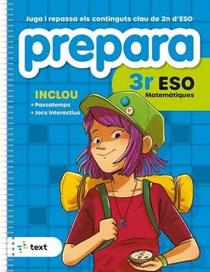 PREPARA 3R ESO MATEMÀTIQUES | 9788441235847 | DÍEZ SARDÀ, LLUÍS; MARTORELL I SABATÉ, EDUARD; MIQUEL I RIGUAL, JOAN | Llibreria Drac - Llibreria d'Olot | Comprar llibres en català i castellà online