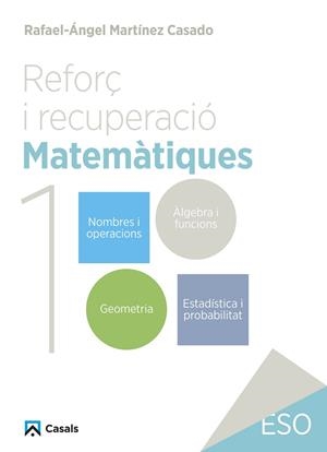 REFORÇ I RECUPERACIÓ. MATEMÀTIQUES 1 ESO | 9788421882986 | MARTÍNEZ, RAFAEL-ÁNGEL | Llibreria Drac - Librería de Olot | Comprar libros en catalán y castellano online
