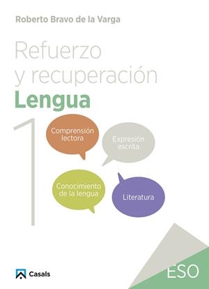 REFUERZO Y RECUPERACIÓN. LENGUA 1 ESO | 9788421882931 | BRAVO, ROBERTO | Llibreria Drac - Llibreria d'Olot | Comprar llibres en català i castellà online