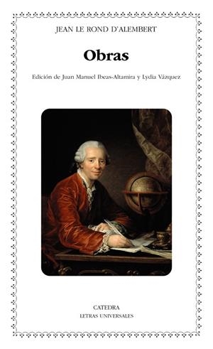 OBRAS | 9788437649160 | D'ALEMBERT, JEAN LE ROND | Llibreria Drac - Llibreria d'Olot | Comprar llibres en català i castellà online
