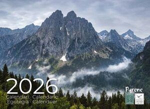 CALENDARI PYRENE 2026 | 9788470111747 | AA.DD. | Llibreria Drac - Librería de Olot | Comprar libros en catalán y castellano online