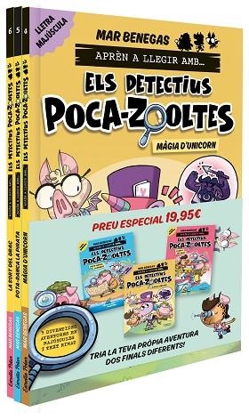 PACK APRÈN A LLEGIR AMB ELS DETECTIUS POCA-ZOOLTES!  4,5 I 6: EN LLETRA MAJÚS | 9791387782009 | BENEGAS, MAR | Llibreria Drac - Llibreria d'Olot | Comprar llibres en català i castellà online
