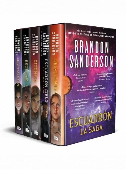 ESTUCHE ESCUADRÓN (CONTIENE: ESCUADRÓN | ESTELAR | CITÓNICA | DESAFIANTE) | 9788413149608 | SANDERSON, BRANDON | Llibreria Drac - Librería de Olot | Comprar libros en catalán y castellano online