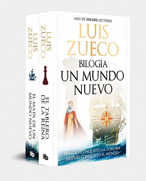 PACK BILOGÍA UN MUNDO NUEVO (CONTIENE: EL TABLERO DE LA REINA | EL MAPA DE UN MUNDO NUEVO) | 9788413142487 | ZUECO, LUIS | Llibreria Drac - Librería de Olot | Comprar libros en catalán y castellano online