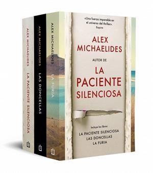 PACK ALEX MICHAELIDES (CONTIENE: LA PACIENTE SILENCIOSA | LA FURIA | LAS DONCELLAS) | 9788466382748 | MICHAELIDES, ALEX | Llibreria Drac - Llibreria d'Olot | Comprar llibres en català i castellà online