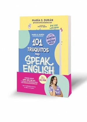 PACK MARÍA SPEAKS ENGLISH (101 TRUQUITOS + TRUQUIBOOK) | 9788419441454 | DURÁN, MARÍA G. (@MARIASPEAKSENGLISH) | Llibreria Drac - Librería de Olot | Comprar libros en catalán y castellano online
