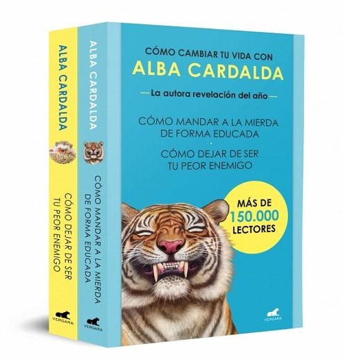PACK CÓMO MANDAR A LA MIERDA | CÓMO DEJAR DE SER TU PEOR ENEMIGO | 9788410467309 | CARDALDA, ALBA | Llibreria Drac - Librería de Olot | Comprar libros en catalán y castellano online