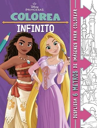 PRINCESAS. COLOREA INFINITO | 9788410029255 | DISNEY | Llibreria Drac - Llibreria d'Olot | Comprar llibres en català i castellà online