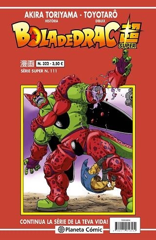 BOLA DE DRAC SERIE VERMELLA Nº 322 | 9788411619318 | TORIYAMA, AKIRA; TOYOTARÔ | Llibreria Drac - Llibreria d'Olot | Comprar llibres en català i castellà online