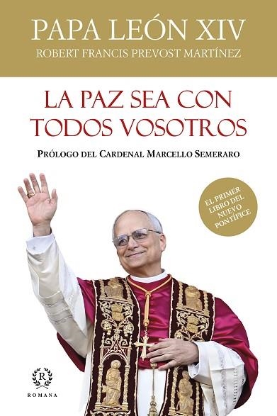 PAZ SEA CON TODOS VOSTROS, LA | 9788419240248 | PREVOST, ROBERT (PAPA LEON XIV) | Llibreria Drac - Llibreria d'Olot | Comprar llibres en català i castellà online
