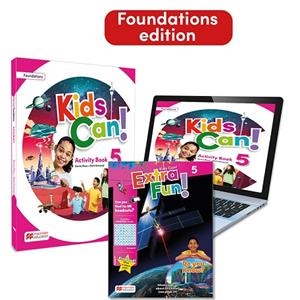 KIDS CAN!  FOUNDATIONS 5 ACTIVITY BOOK, EXTRAFUN & PUPIL'S APP: CON ACCESO A LA | 9781035126880 | SHAW, DONNA; OMEROD, MARK | Llibreria Drac - Llibreria d'Olot | Comprar llibres en català i castellà online