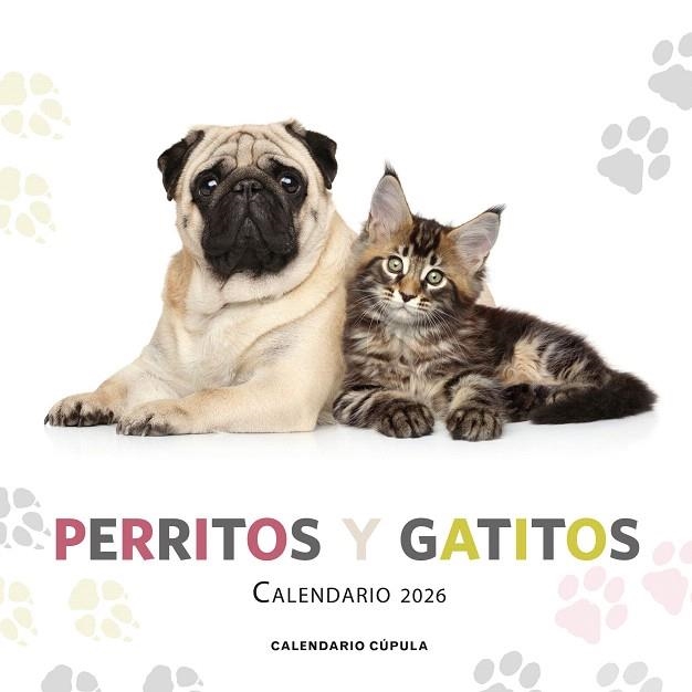 CALENDARIO PERRITOS Y GATITOS 2026 | 9788448044886 | AA.DD. | Llibreria Drac - Llibreria d'Olot | Comprar llibres en català i castellà online