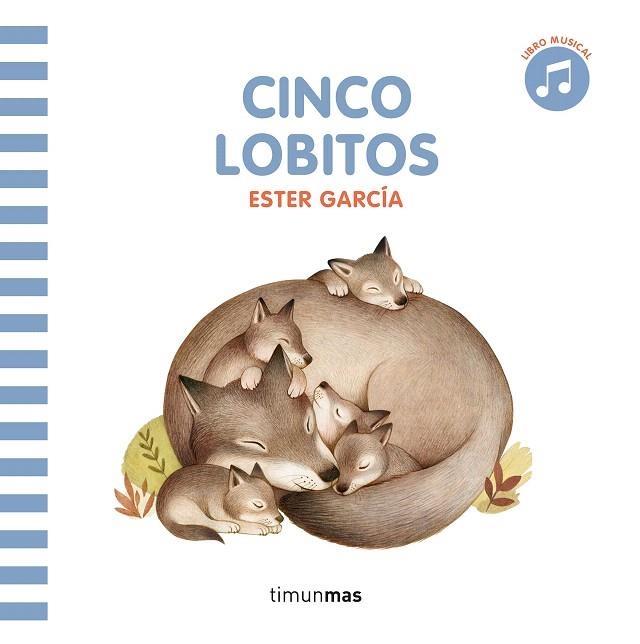 CINCO LOBITOS. LIBRO CON SONIDO | 9788408297819 | GARCÍA, ESTER | Llibreria Drac - Llibreria d'Olot | Comprar llibres en català i castellà online