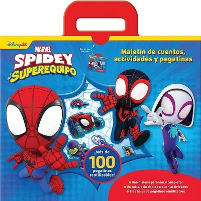SPIDEY Y SU SUPEREQUIPO. MALETÍN DE CUENTOS, ACTIVIDADES Y PEGATINAS | 9788410362048 | MARVEL | Llibreria Drac - Llibreria d'Olot | Comprar llibres en català i castellà online