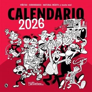 CALENDARIO IBÁÑEZ 2026 | 9788402430854 | IBÁÑEZ, FRANCISCO | Llibreria Drac - Llibreria d'Olot | Comprar llibres en català i castellà online
