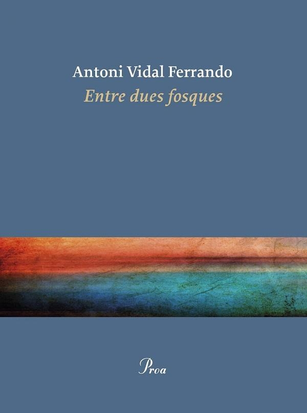 ENTRE DUES FOSQUES | 9788410488434 | VIDAL FERRANDO, ANTONI | Llibreria Drac - Librería de Olot | Comprar libros en catalán y castellano online
