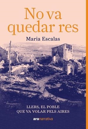 NO VA QUEDAR RES | 9788411731126 | ESCALAS, MARIA | Llibreria Drac - Llibreria d'Olot | Comprar llibres en català i castellà online