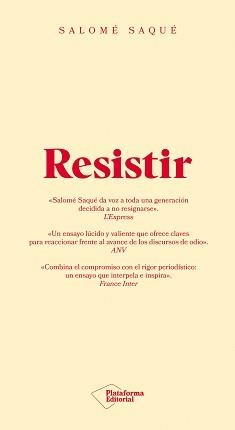 RESISTIR | 9791387813116 | SAQUÉ, SALOMÉ | Llibreria Drac - Llibreria d'Olot | Comprar llibres en català i castellà online