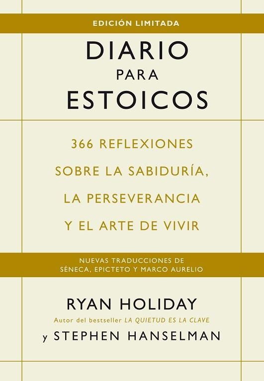 DIARIO PARA ESTOICOS (EDICIÓN LIMITADA) | 9788410121386 | HOLIDAY, RYAN | Llibreria Drac - Llibreria d'Olot | Comprar llibres en català i castellà online