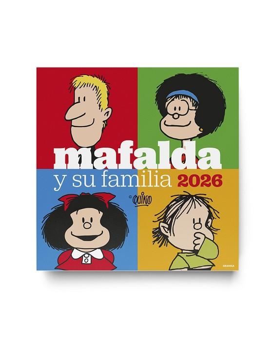 MAFALDA 2026 CALENDARIO DE PARED FAMILIA | 9786316693280 | QUINO | Llibreria Drac - Llibreria d'Olot | Comprar llibres en català i castellà online