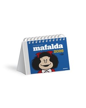 MAFALDA 2026 CALENDARI ESCRIPTORI BLAU | 9786316693198 | QUINO | Llibreria Drac - Librería de Olot | Comprar libros en catalán y castellano online