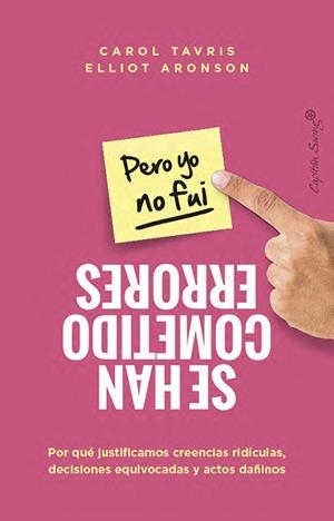 SE HAN COMETIDO ERRORES (PERO YO NO FUI) | 9791399039177 | TARVIS, CAROL; ARONSON, ELLIOT | Llibreria Drac - Llibreria d'Olot | Comprar llibres en català i castellà online