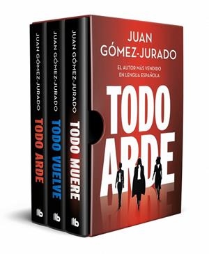 ESTUCHE TODO ARDE (CONTIENE: TODO ARDE | TODO VUELVE | TODO MUERE) | 9791387652241 | GÓMEZ-JURADO, JUAN | Llibreria Drac - Llibreria d'Olot | Comprar llibres en català i castellà online