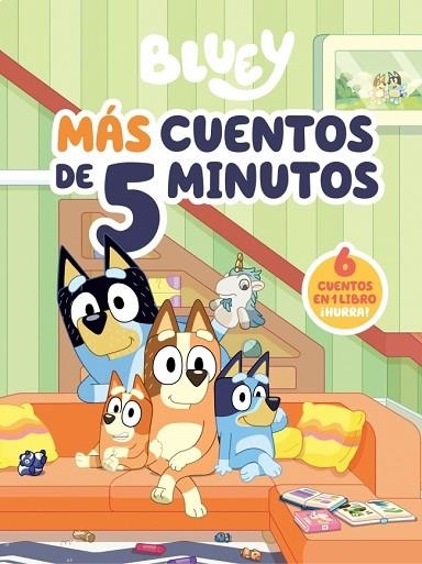 MÁS CUENTOS DE 5 MINUTOS (EDICIÓN EN ESPAÑOL) (BLUEY. RECOPILATORIO DE CUENTOS) | 9788448872069 | BLUEY | Llibreria Drac - Llibreria d'Olot | Comprar llibres en català i castellà online