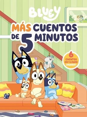 MÁS CUENTOS DE 5 MINUTOS (EDICIÓN EN ESPAÑOL) (BLUEY. RECOPILATORIO DE CUENTOS) | 9788448872069 | BLUEY | Llibreria Drac - Llibreria d'Olot | Comprar llibres en català i castellà online