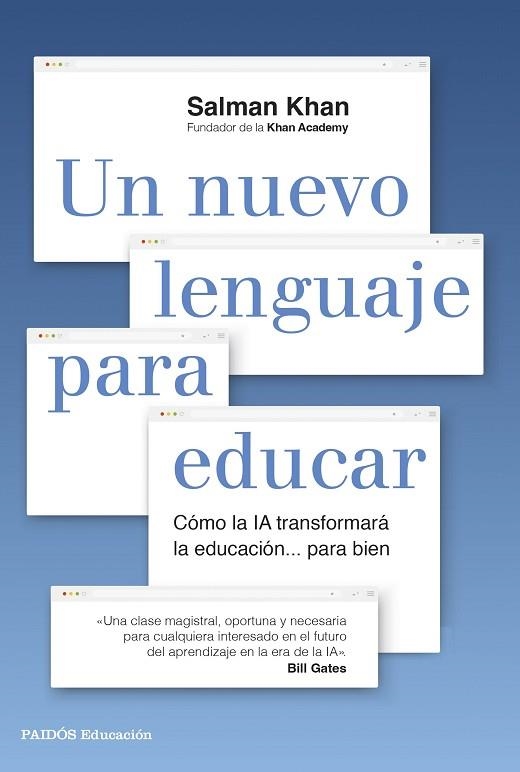 NUEVO LENGUAJE PARA EDUCAR, UN | 9788449344473 | KHAN, SALMAN | Llibreria Drac - Librería de Olot | Comprar libros en catalán y castellano online