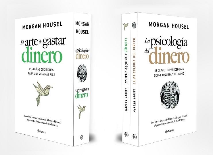 ESTUCHE MORGAN HOUSEL (LA PSICOLOGÍA DEL DINERO | EL ARTE DE GASTAR DINERO) | 9788408309697 | HOUSEL, MORGAN | Llibreria Drac - Librería de Olot | Comprar libros en catalán y castellano online