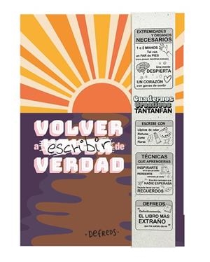 CUADERNO CREATIVO: VOLVER A ESCRIBIR DE VERDAD | 9788419434012 | DEFREDS | Llibreria Drac - Llibreria d'Olot | Comprar llibres en català i castellà online